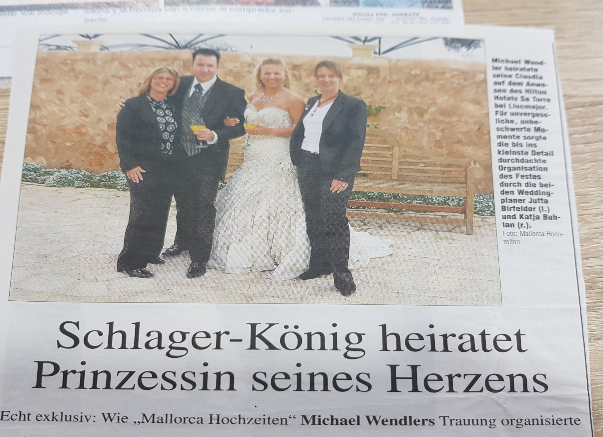 Presse Rezension Mallorca Hochzeiten